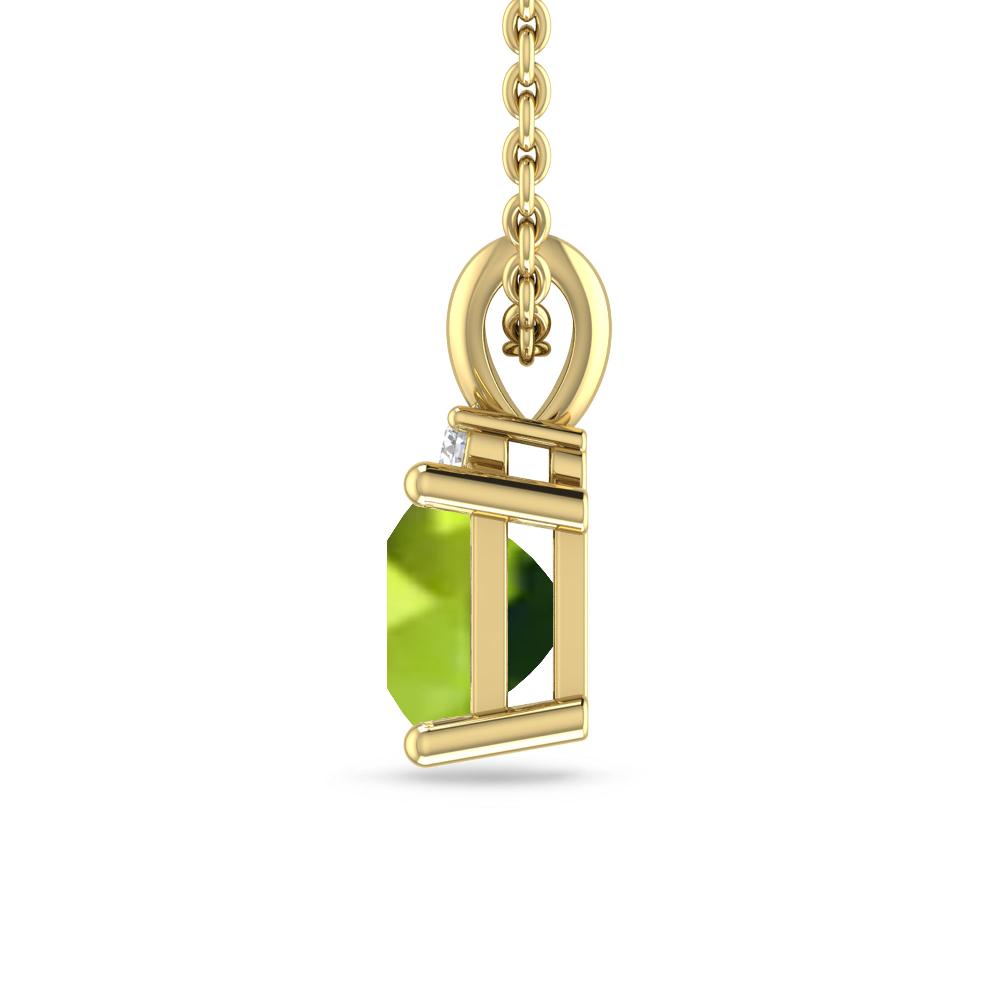 Yellow Gold - Peridot