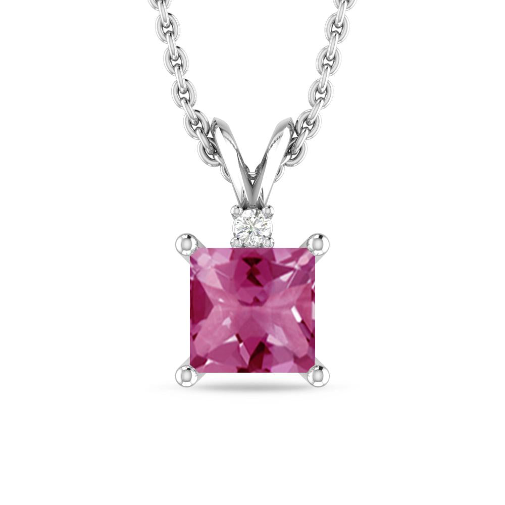 White Gold - Pink Tourmaline