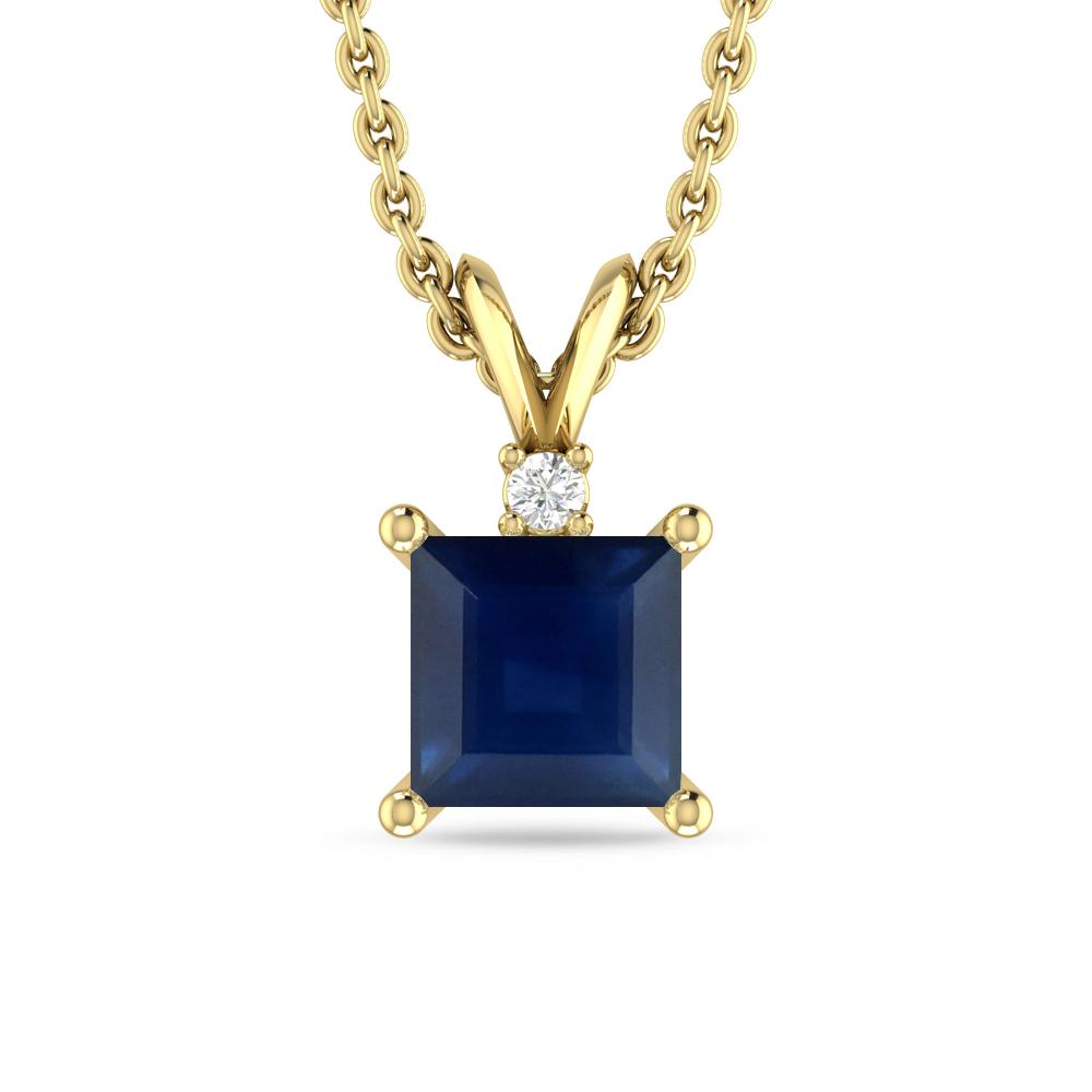 Yellow Gold - Sapphire