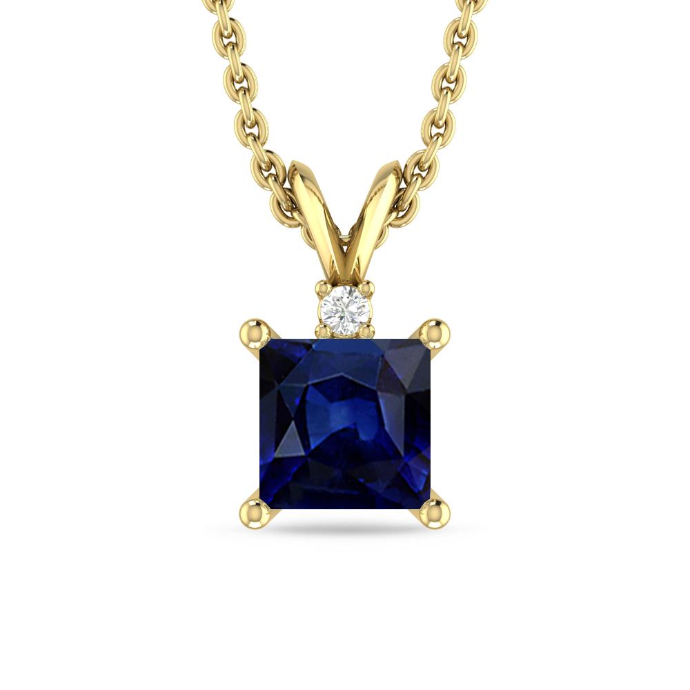 Yellow Gold - Sapphire