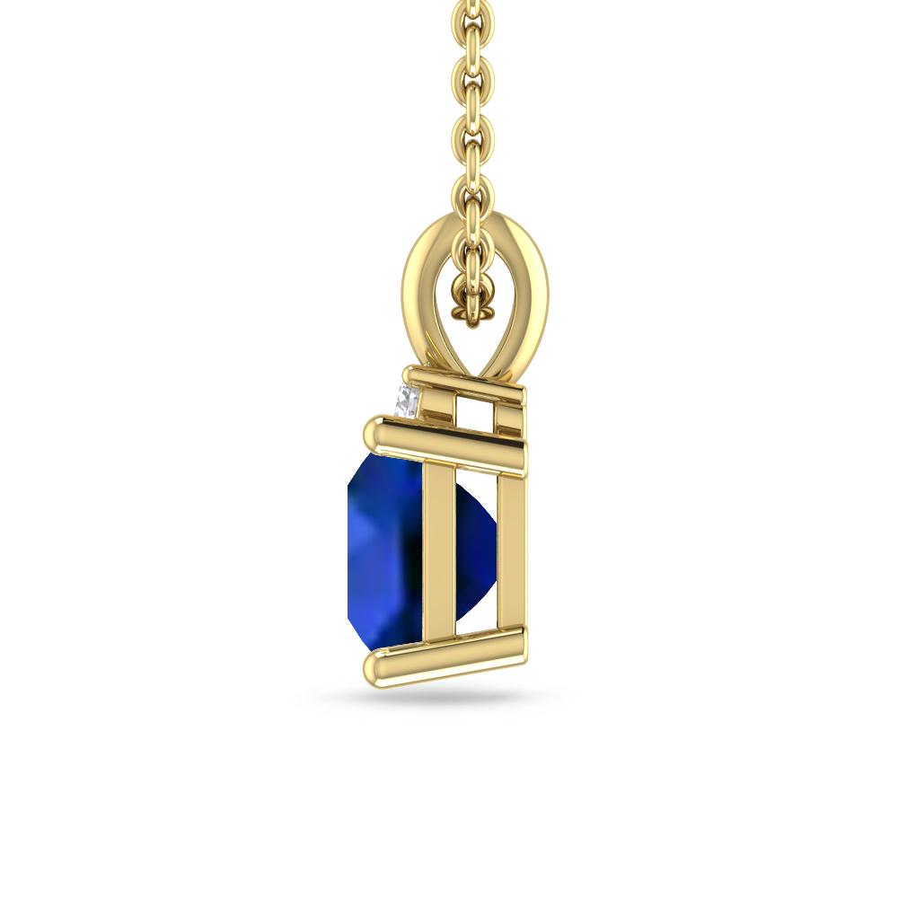 Yellow Gold - Sapphire