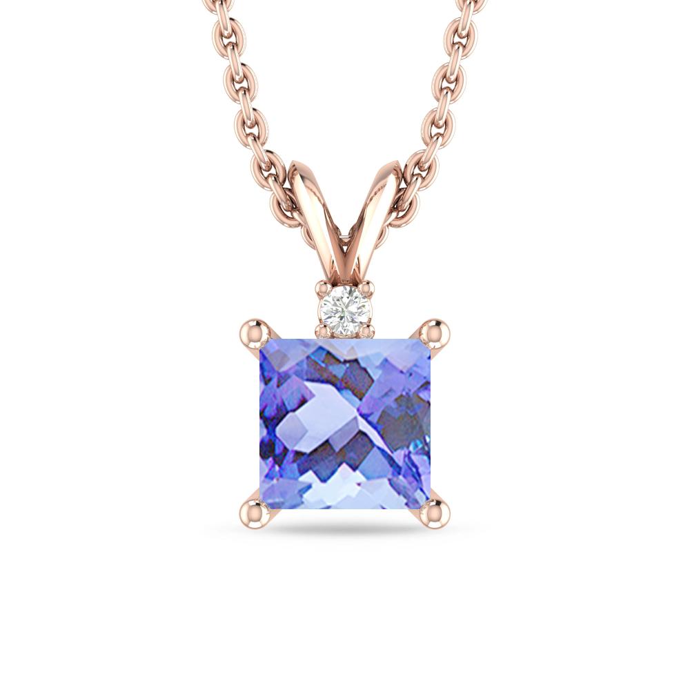 Rose Gold - Tanzanite