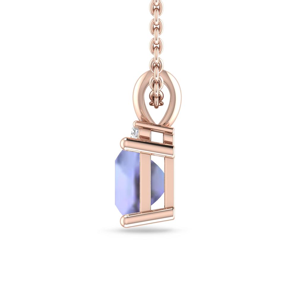 Rose Gold - Tanzanite