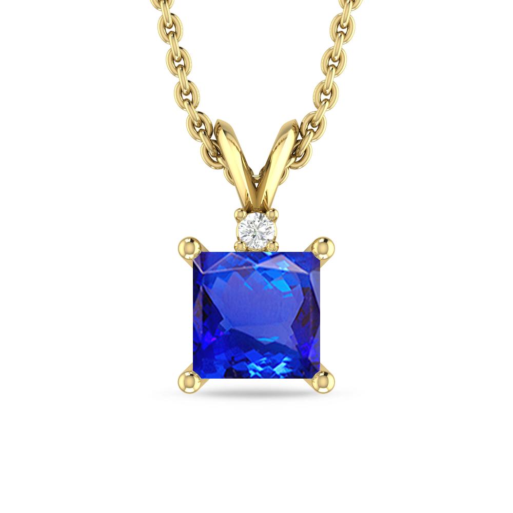 Yellow Gold - Tanzanite