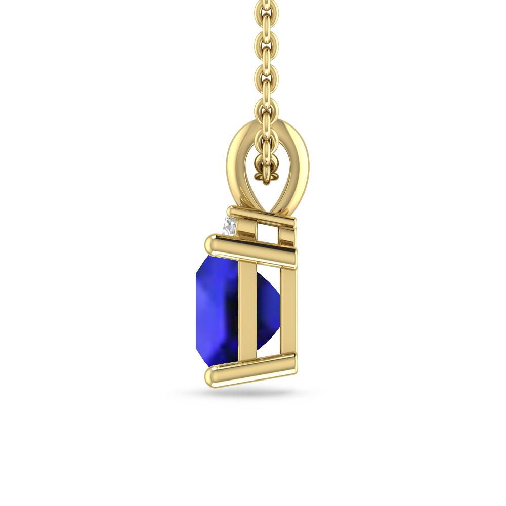 Yellow Gold - Tanzanite