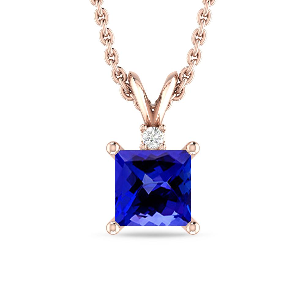 Rose Gold - Tanzanite