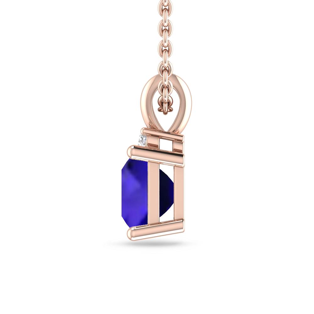 Rose Gold - Tanzanite