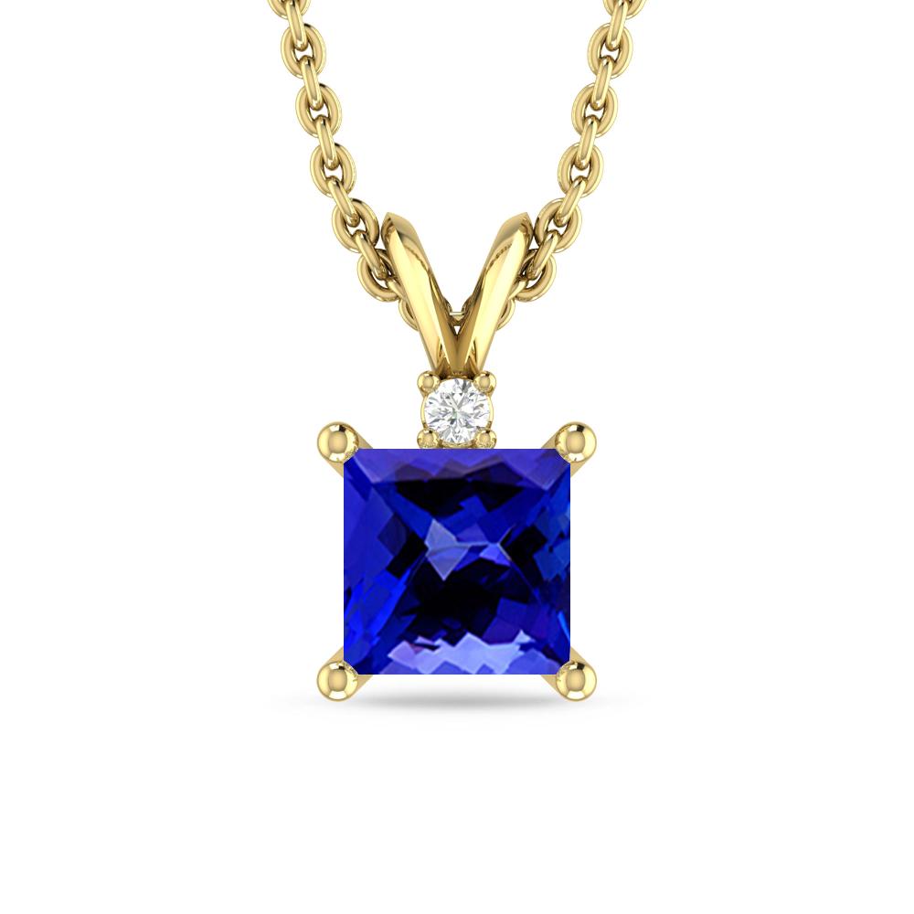 Yellow Gold - Tanzanite