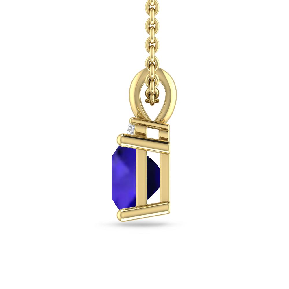 Yellow Gold - Tanzanite