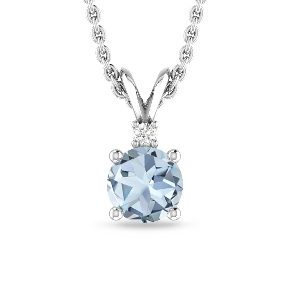 White Gold - Aquamarine