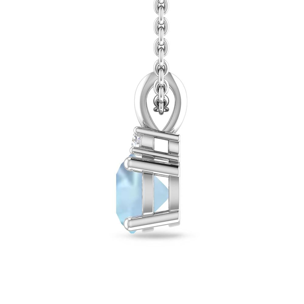 White Gold - Aquamarine