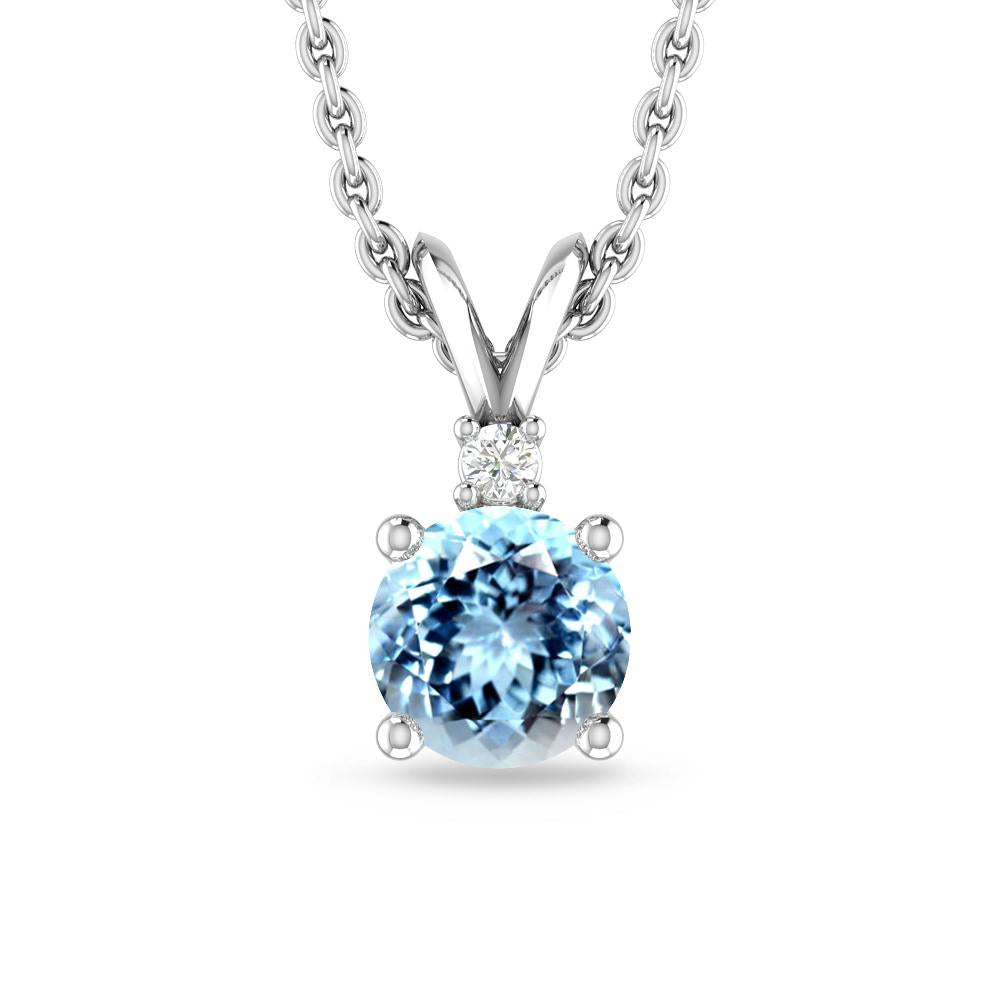 White Gold - Aquamarine