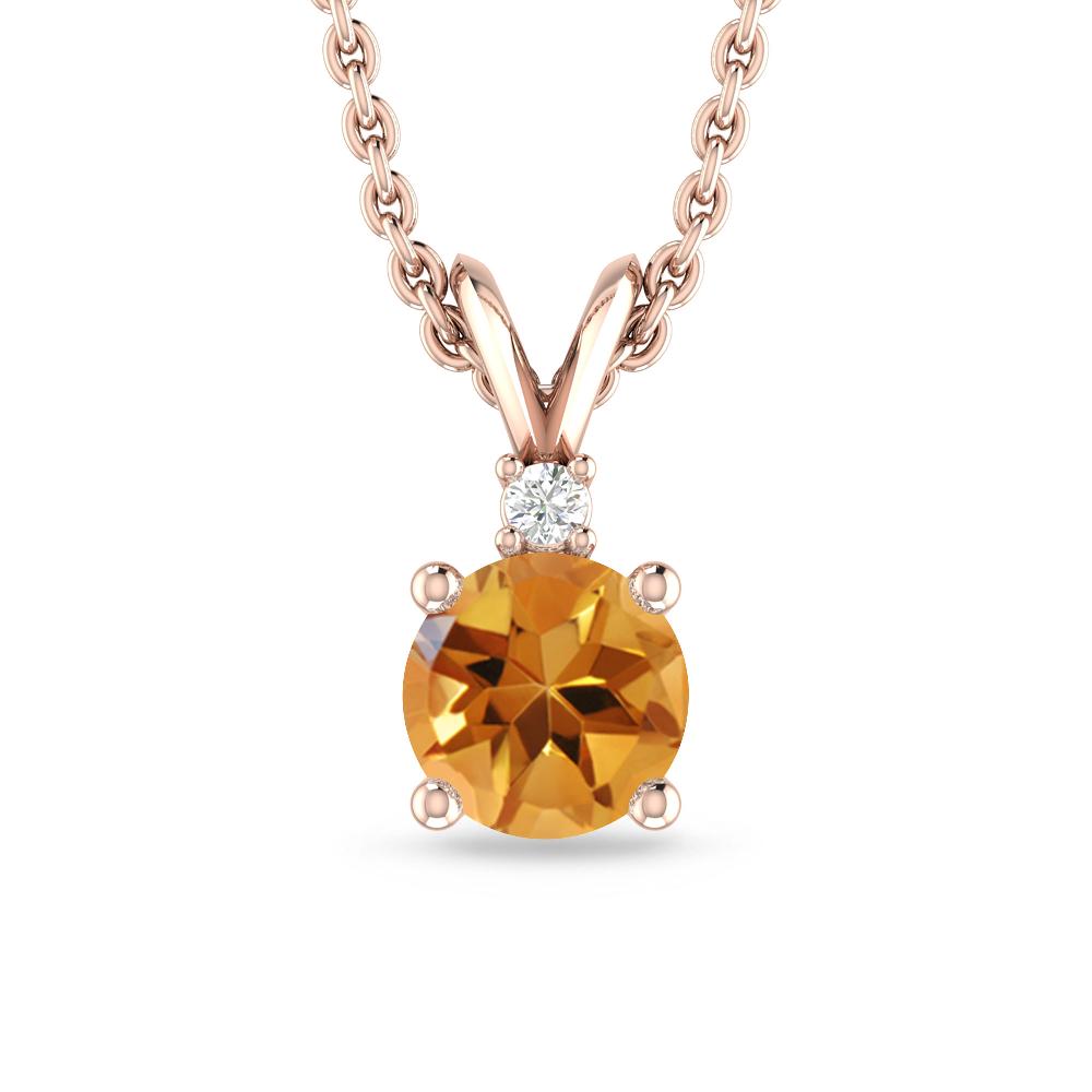 Rose Gold - Citrine