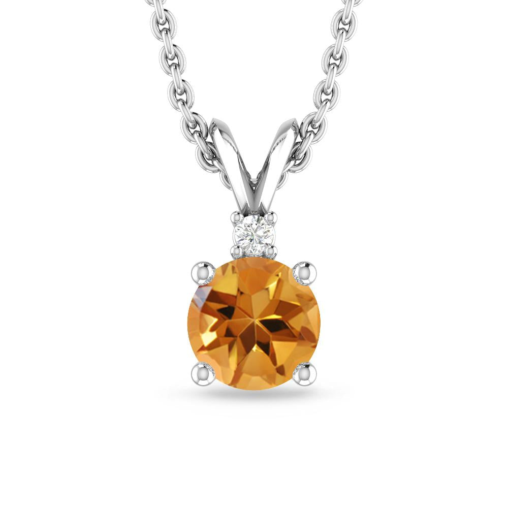 White Gold - Citrine