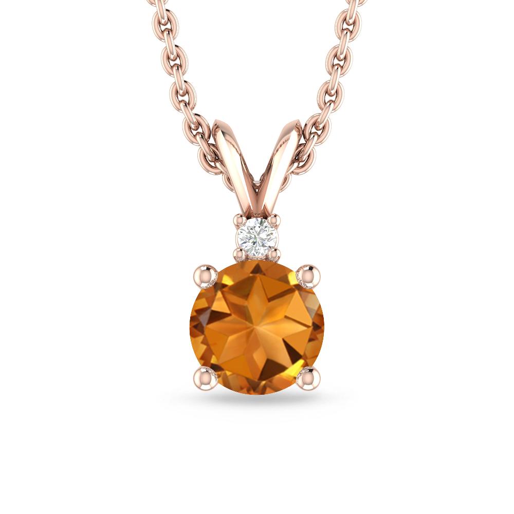 Rose Gold - Citrine