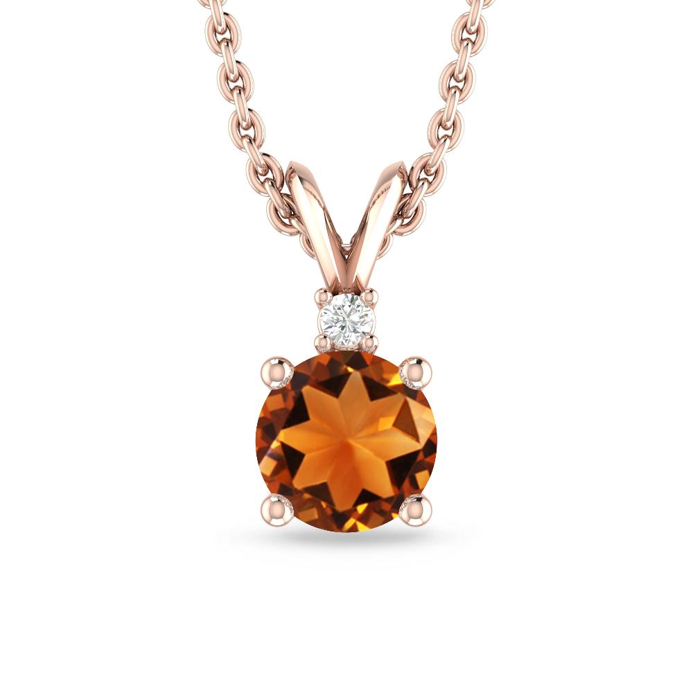 Rose Gold - Citrine