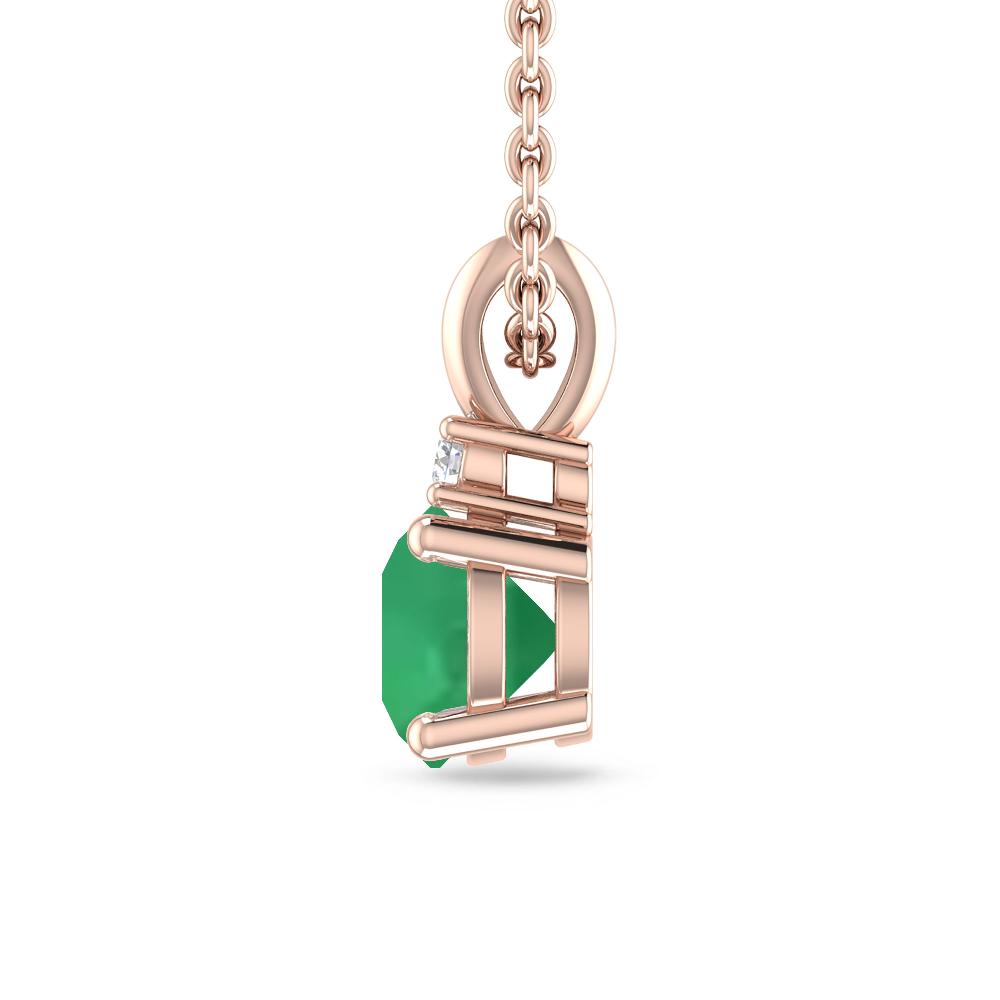 Rose Gold - Emerald