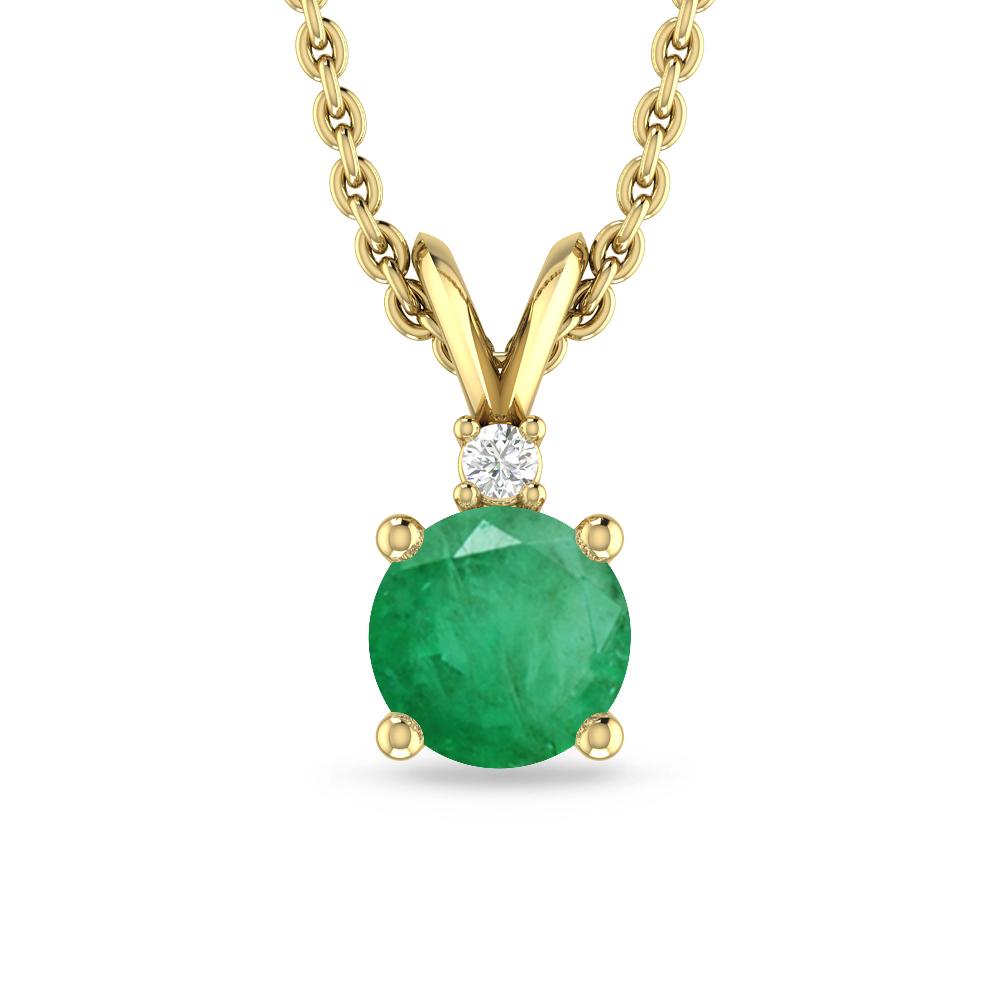 Yellow Gold - Emerald