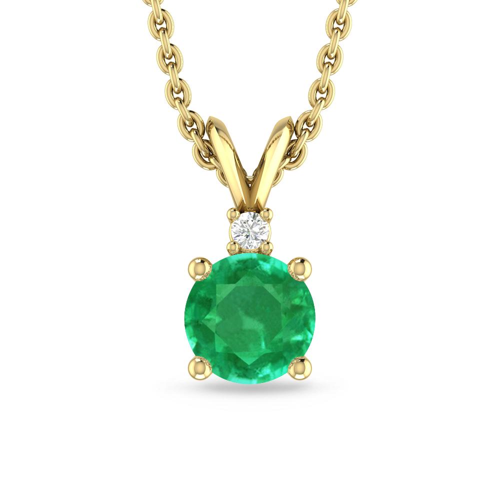 Yellow Gold - Emerald