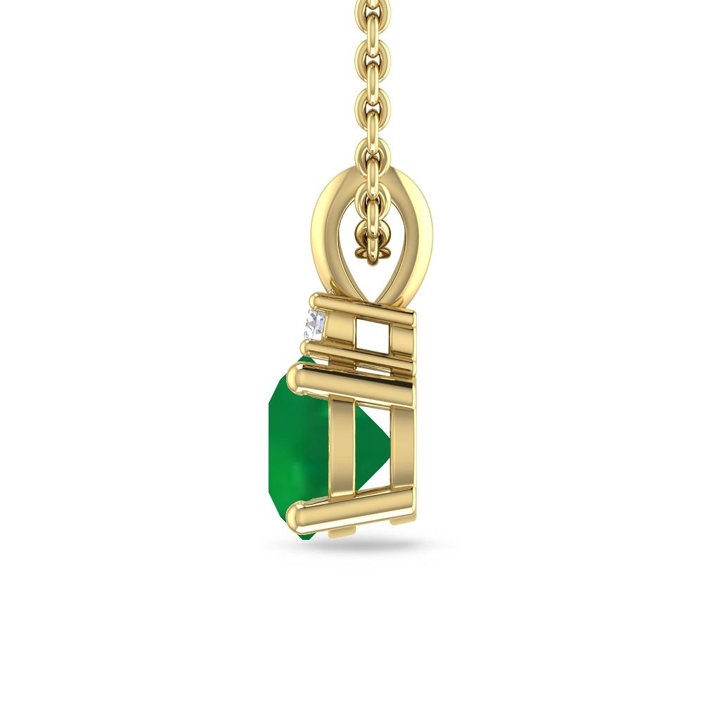 Yellow Gold - Emerald