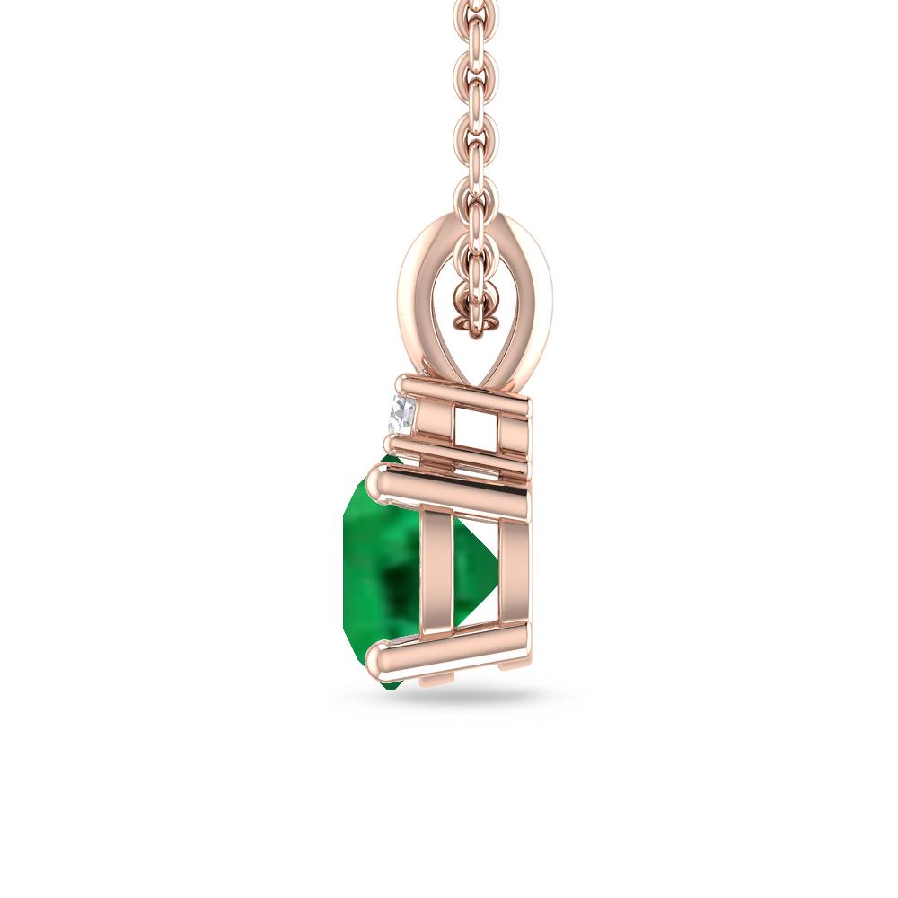 Rose Gold - Emerald