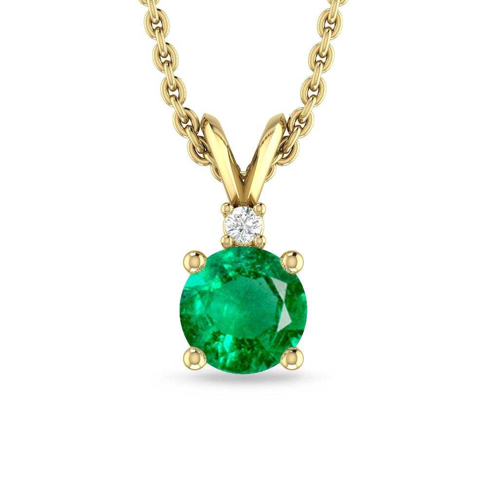 Yellow Gold - Emerald