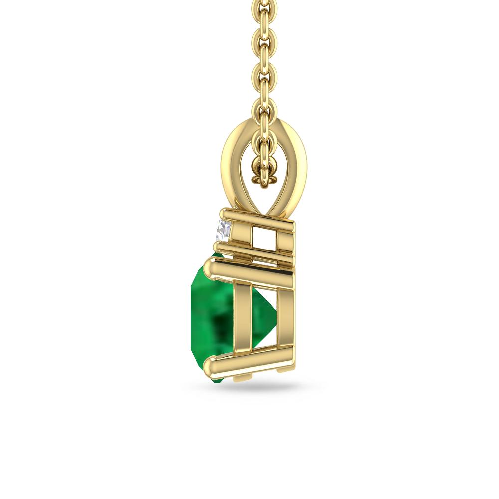 Yellow Gold - Emerald