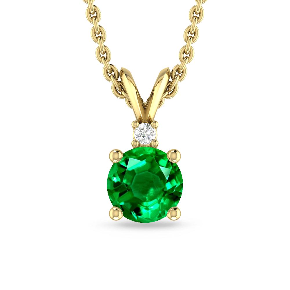 Yellow Gold - Emerald