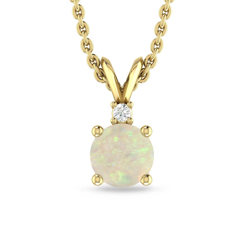 Yellow Gold - Opal