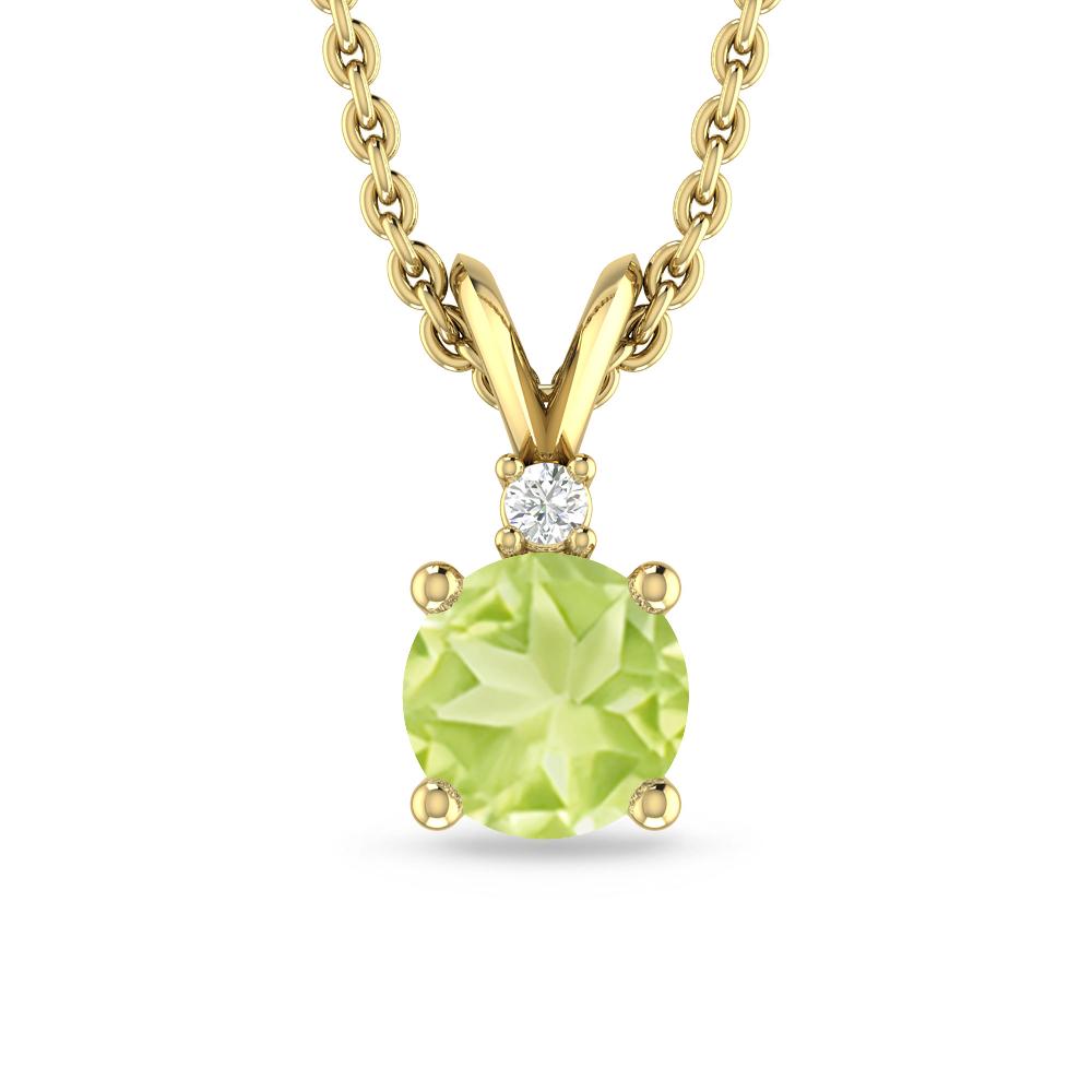 Yellow Gold - Peridot