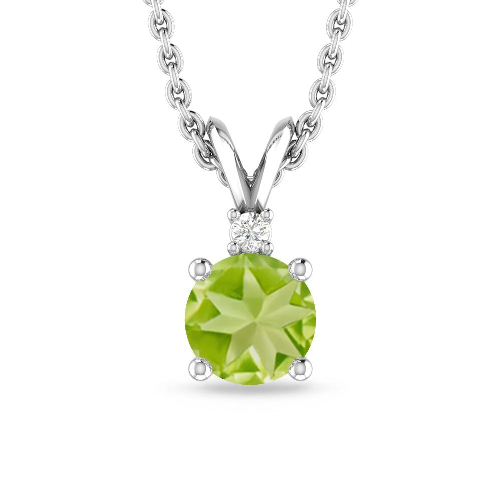 White Gold - Peridot