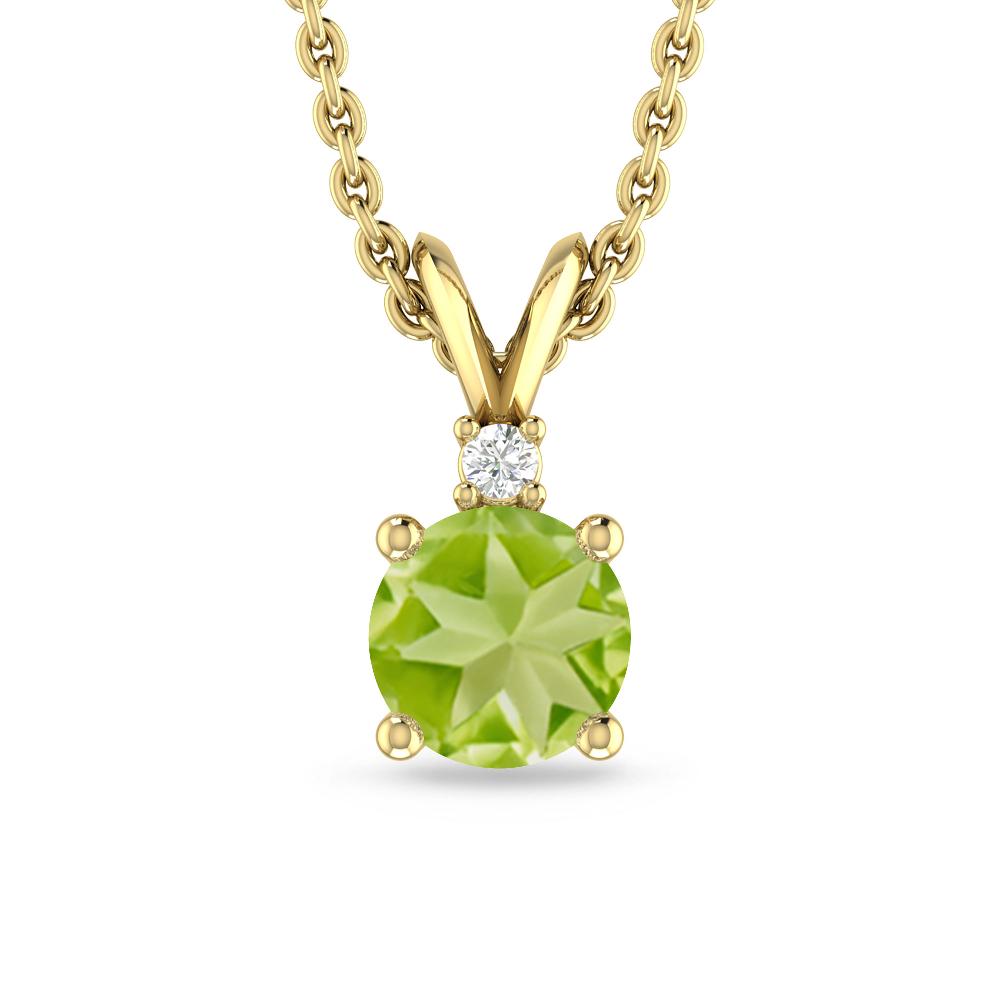 Yellow Gold - Peridot