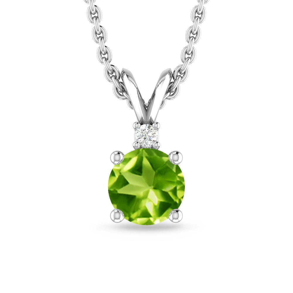 White Gold - Peridot