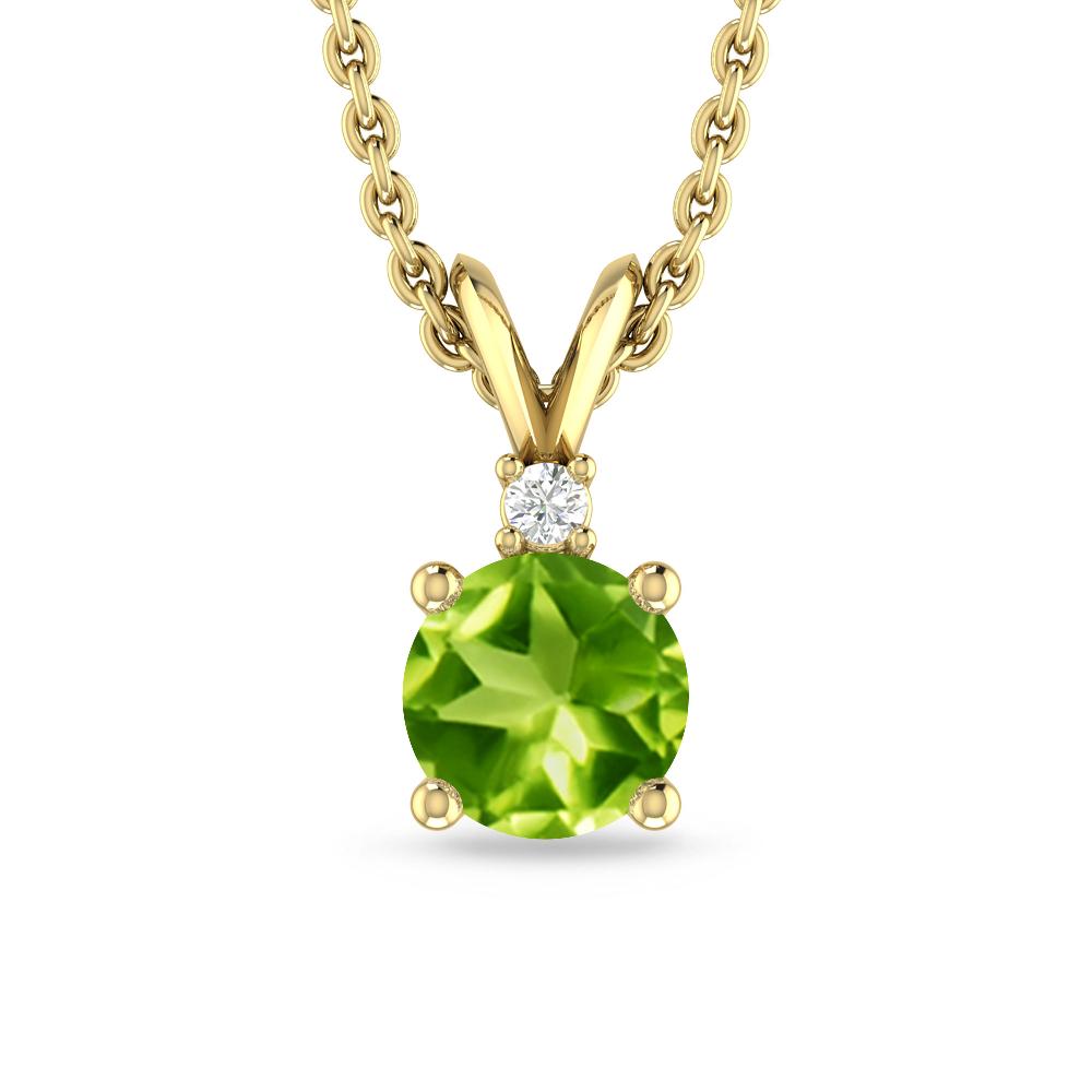 Yellow Gold - Peridot