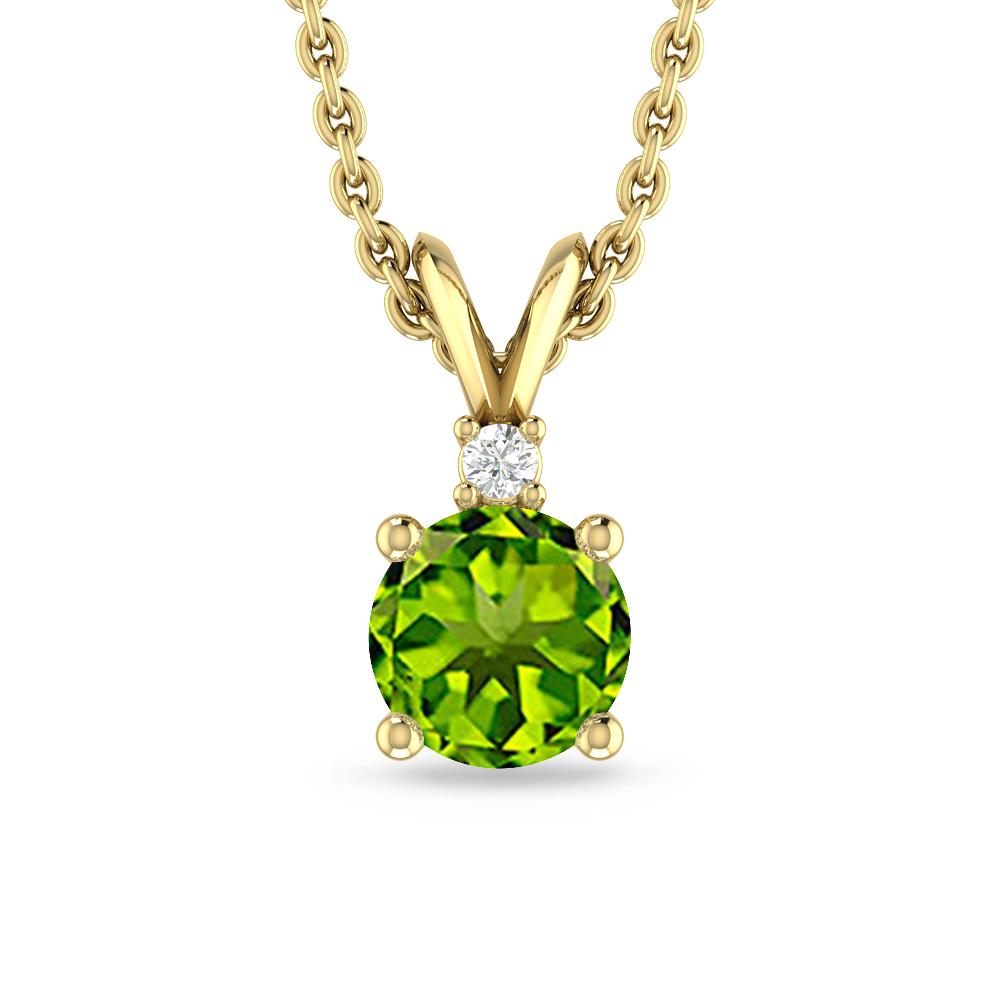 Yellow Gold - Peridot