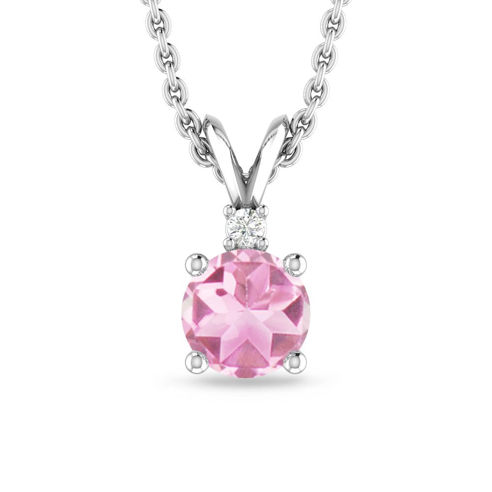 White Gold - Pink Tourmaline