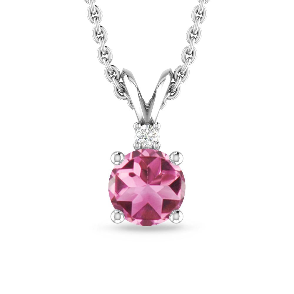 White Gold - Pink Tourmaline