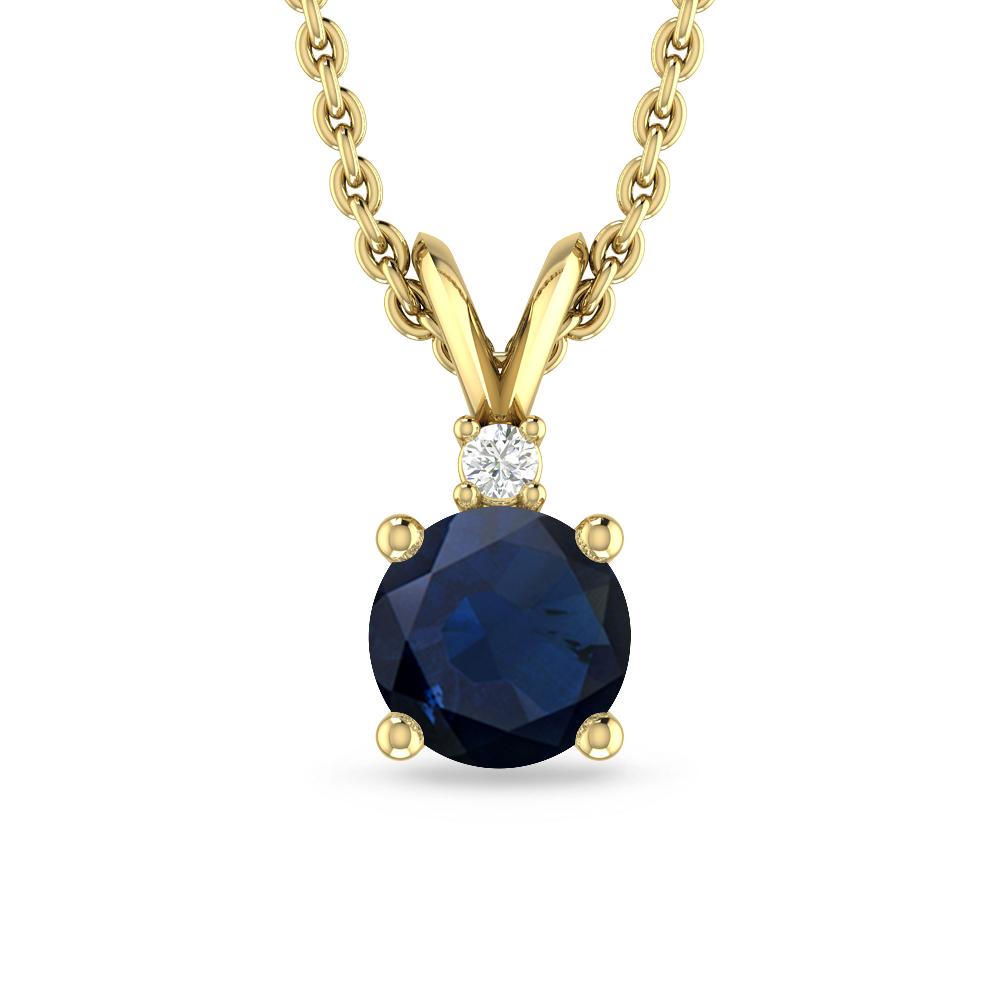 Yellow Gold - Sapphire