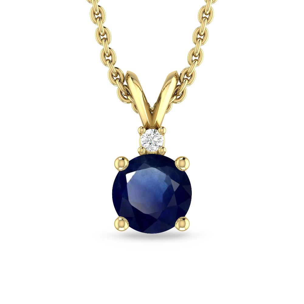 Yellow Gold - Sapphire