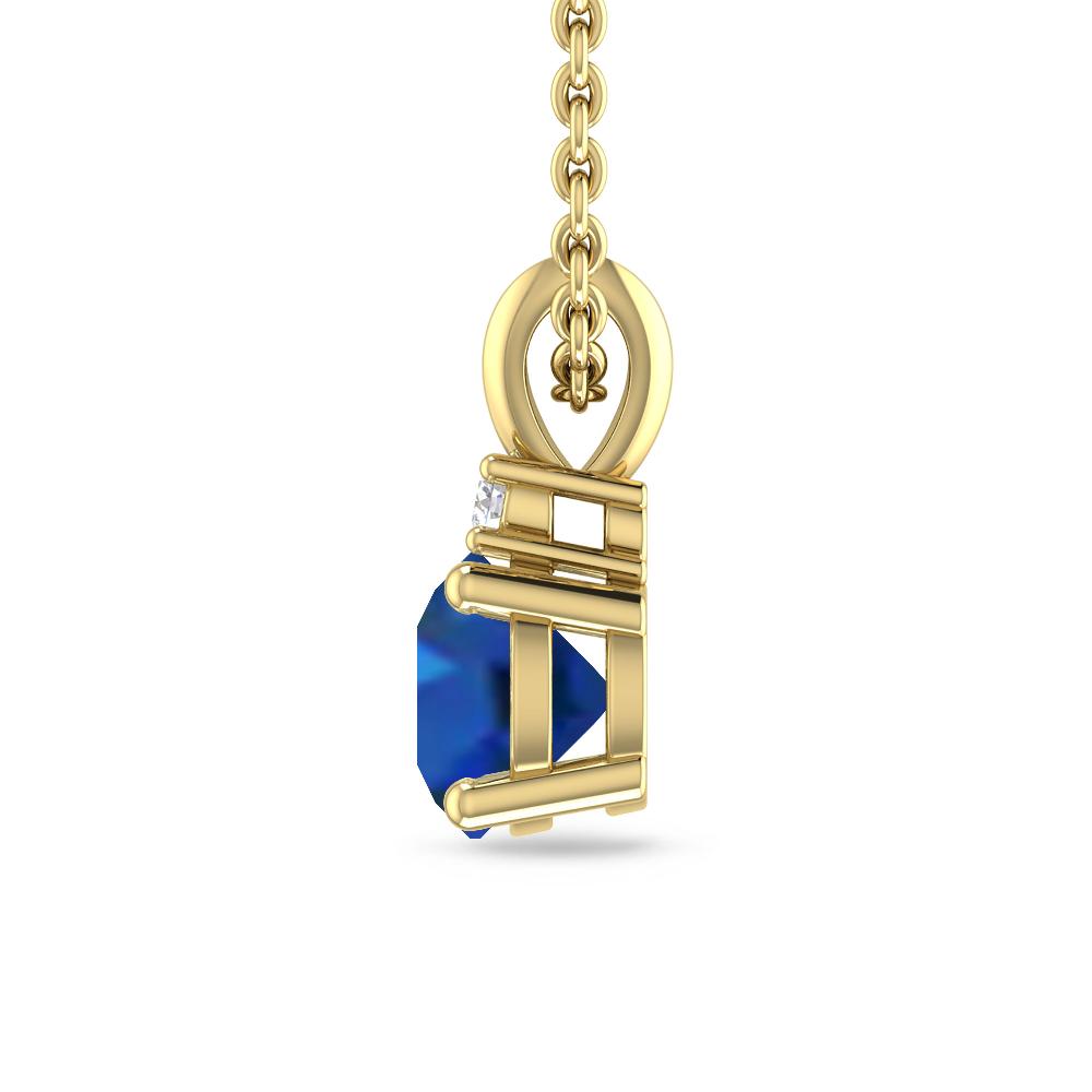 Yellow Gold - Sapphire