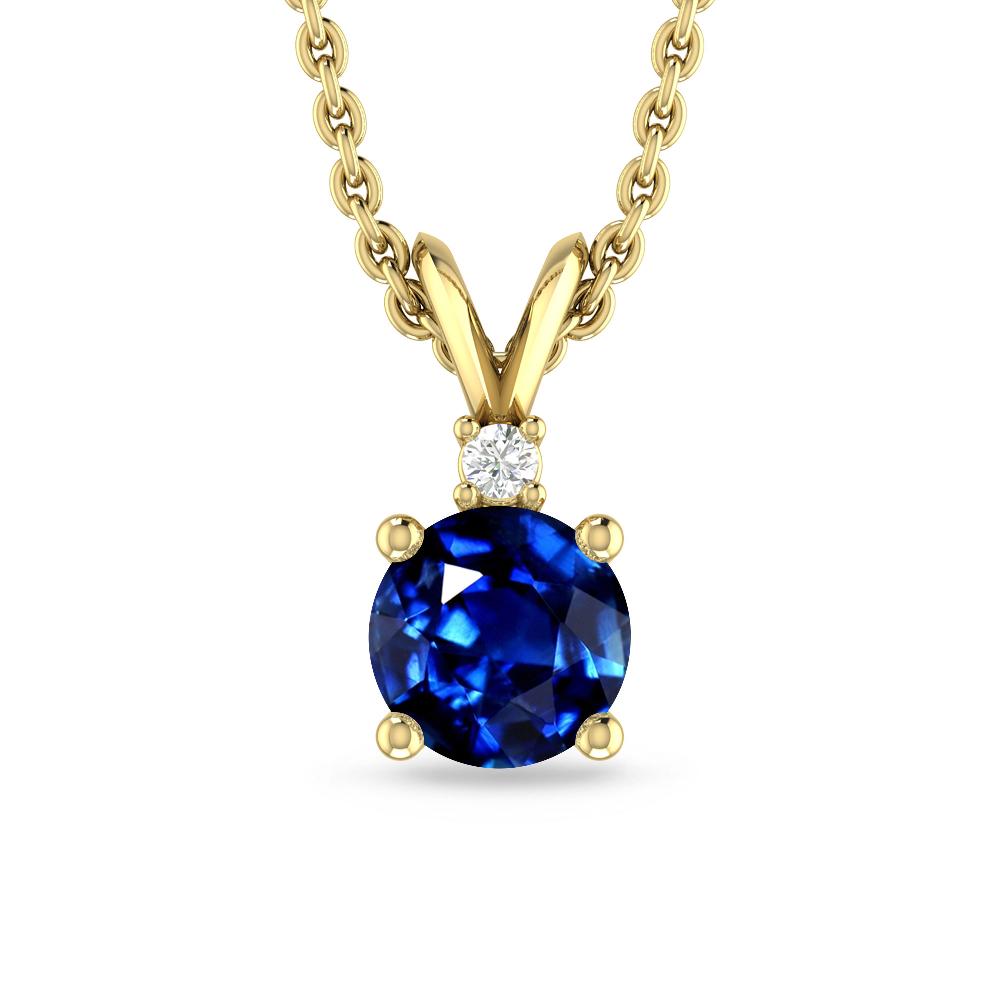 Yellow Gold - Sapphire