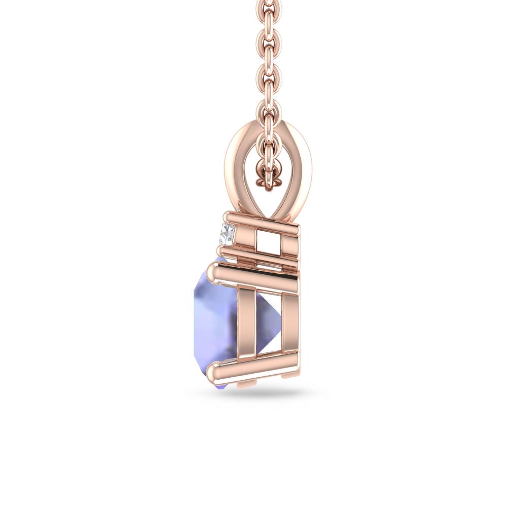 Rose Gold - Tanzanite