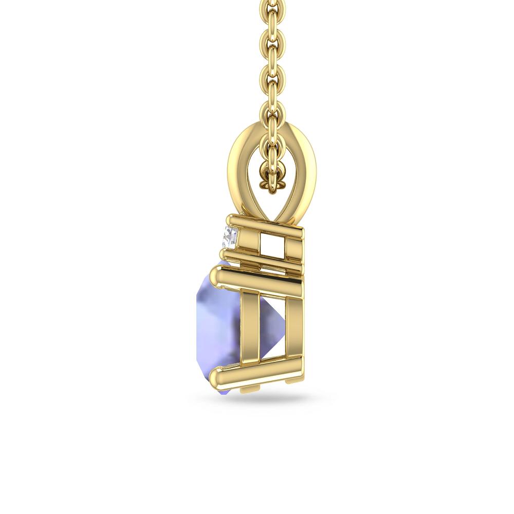 Yellow Gold - Tanzanite