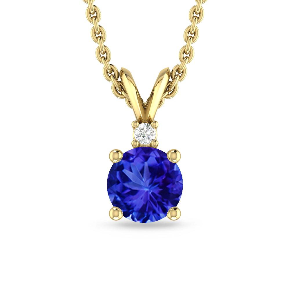 Yellow Gold - Tanzanite