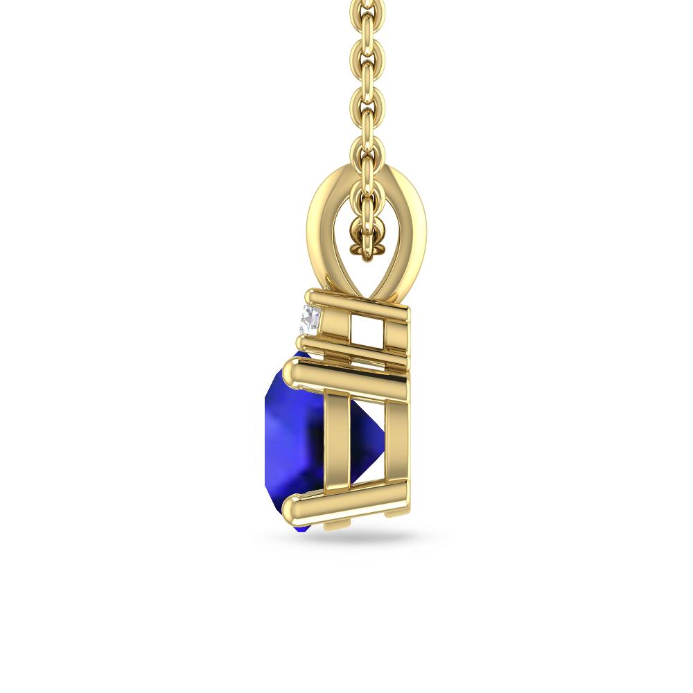 Yellow Gold - Tanzanite