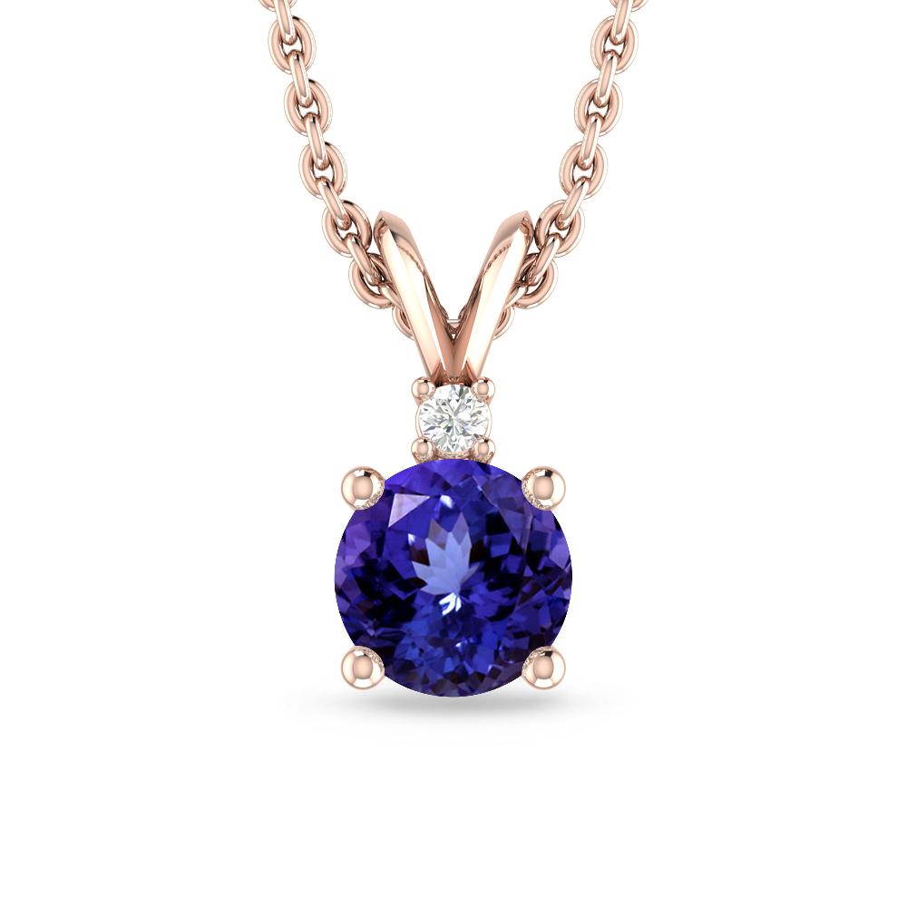 Rose Gold - Tanzanite