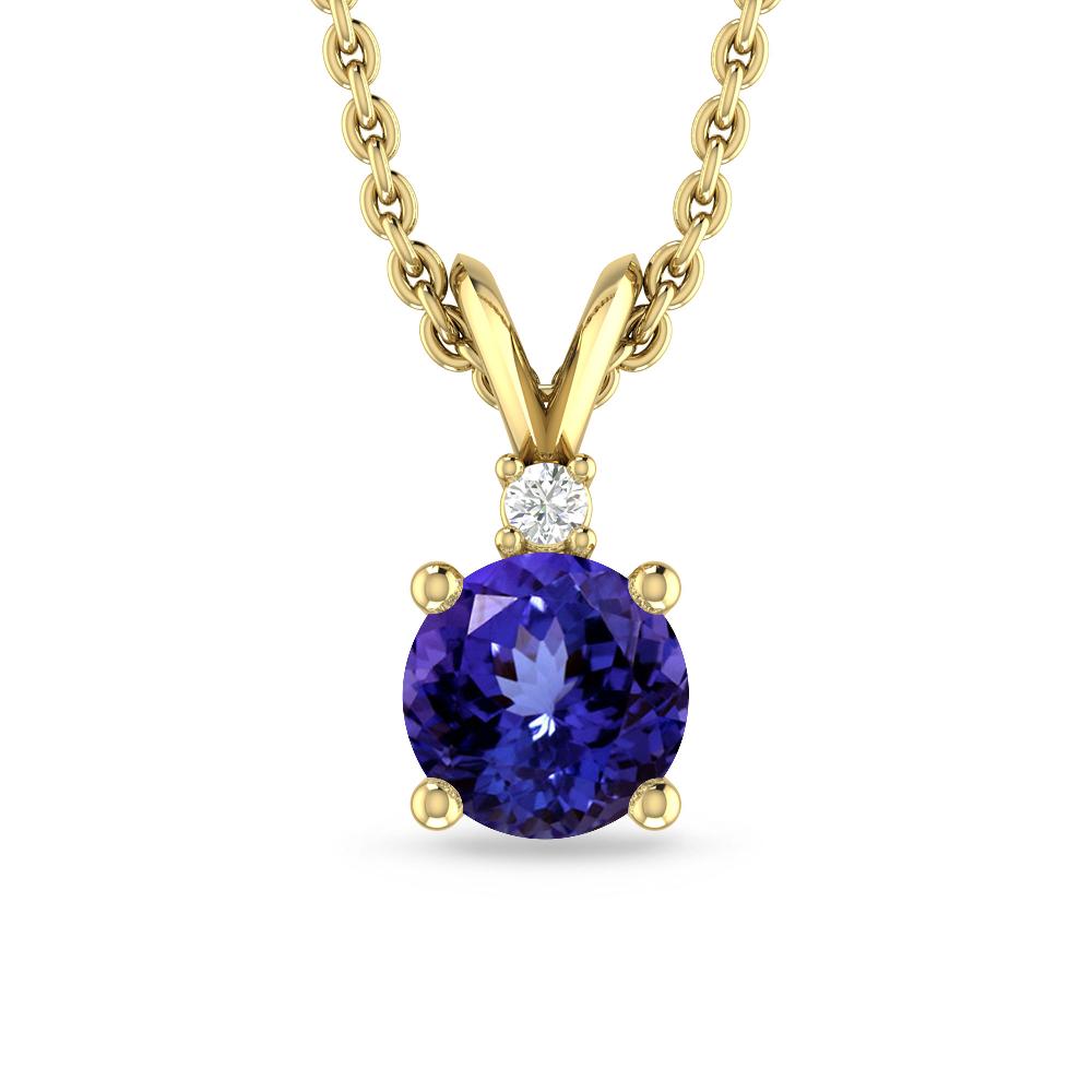 Yellow Gold - Tanzanite