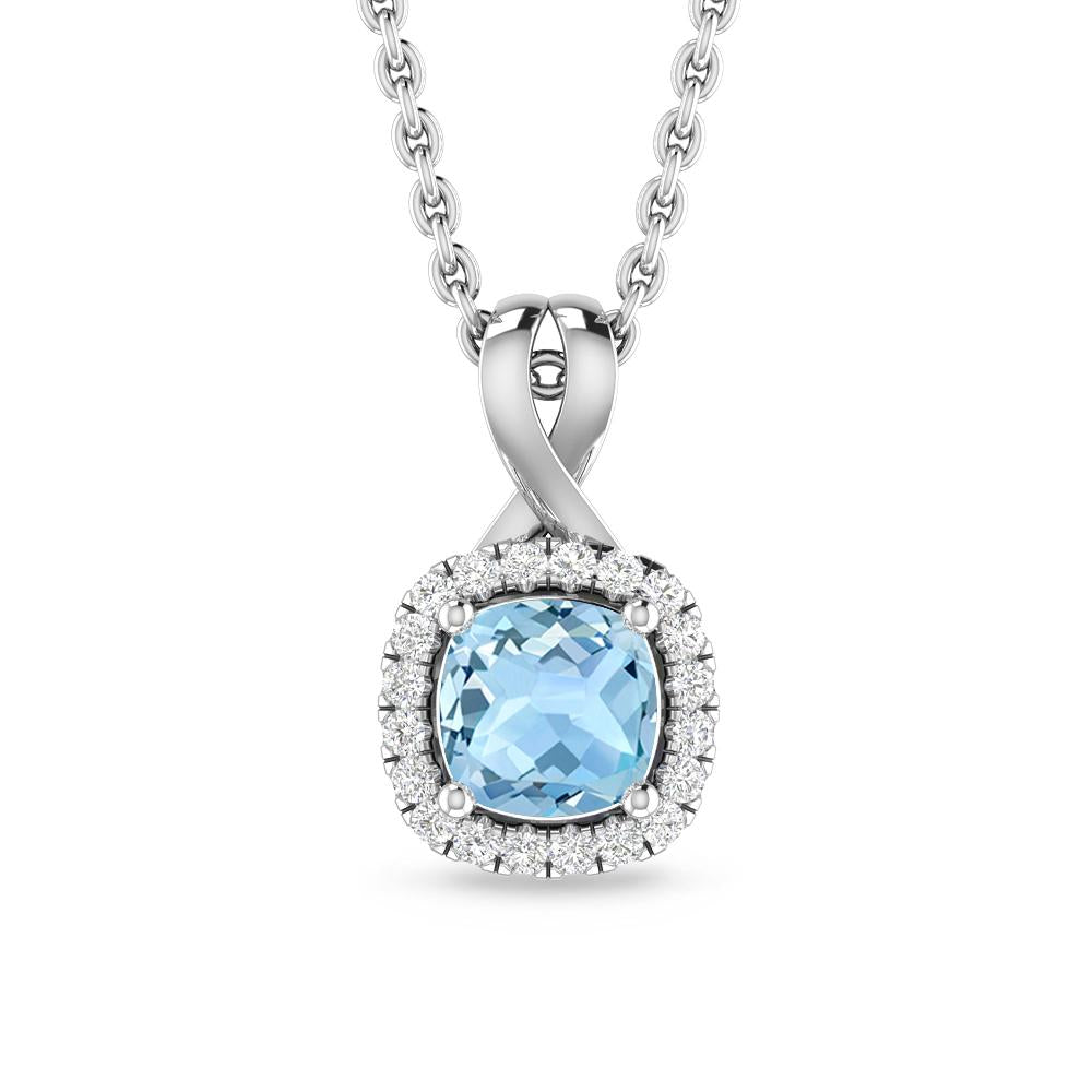 White Gold - Aquamarine