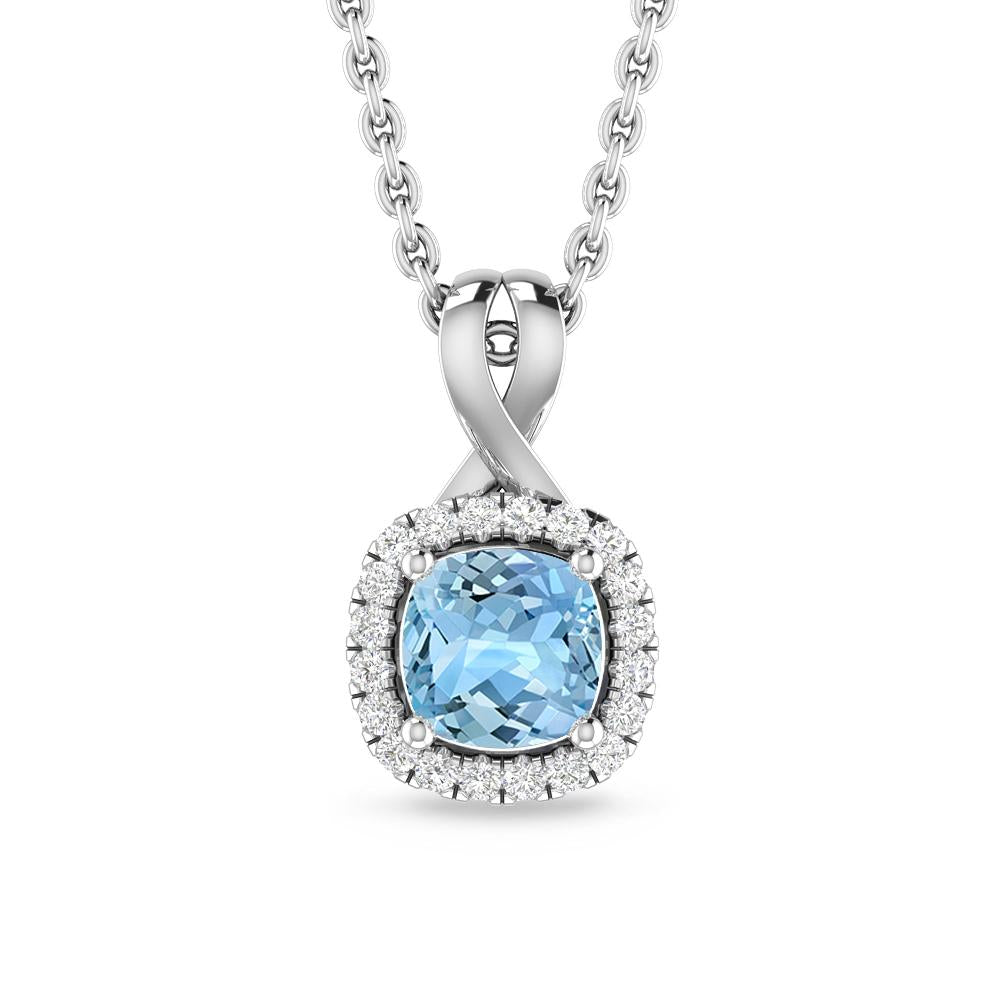 White Gold - Aquamarine