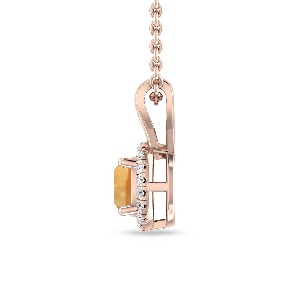 Rose Gold - Citrine